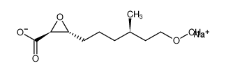 100762-76-3 structure, C11H19NaO4