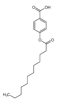 4-dodecanoyloxybenzoic acid 56670-30-5