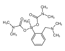 138767-93-8 (2-((dimethylamino)methyl)phenyl)(methyl)silanediyl bis(dimethylcarbamate)