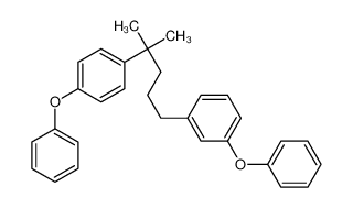 1-[2-methyl-5-(3-phenoxyphenyl)pentan-2-yl]-4-phenoxybenzene 89764-87-4
