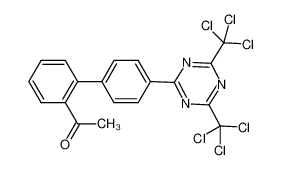 936221-18-0 2,4-bis-trichloromethyl-6-(2'-acetyl-biphenyl-4-yl)-[1,3,5]triazine