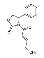 (4S)-3-((2E)-pent-2-enoyl)-4-phenyl oxazolidin-2-one 174485-45-1