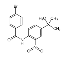 4-bromo-N-(4-tert-butyl-2-nitrophenyl)benzamide