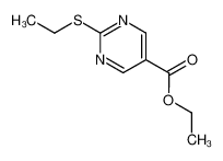 151323-66-9 spectrum, ethyl 2-(ethylthio)pyrimidine-5-carboxylate