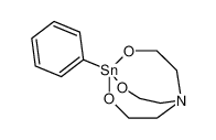 5-phenyl-4,6,11-trioxa-1-aza-5-stannabicyclo[3.3.3]undecane