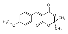 15795-54-7 spectrum, 5-[(4-methoxyphenyl)methylidene]-2,2-dimethyl-1,3-dioxane-4,6-dione