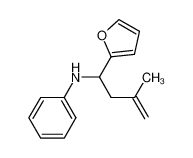 (1-Furan-2-yl-3-methyl-but-3-enyl)-phenyl-amine 354552-07-1