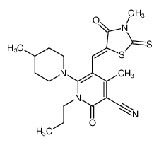 7064-10-0 structure, C21H26N4O2S2