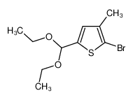 2-BROMO-5-(DIETHOXYMETHYL)-3-METHYLTHIOPHENE 1000018-59-6