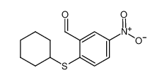 2-环己基硫代-5-硝基苯甲醛