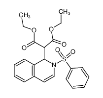 126798-64-9 N-benzenesulfonyl-1-di(ethoxycarbonyl)methyl-1,2-dihydroisoquinoline