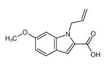 918161-88-3 6-methoxy-1-prop-2-enylindole-2-carboxylic acid