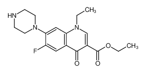 74011-47-5 spectrum, ethyl 1-ethyl-6-fluoro-7-(piperazin-1-yl)-4(1H)-quinolone-3-carboxylate