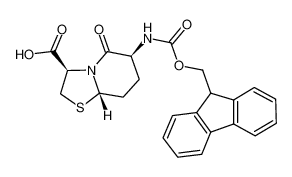 (3R,6S,8aS)-6-{[(9H-芴-9-基甲氧基)羰基]氨基}-5-氧代六氢-5H-[1,3]噻唑并[3,2-a]吡啶-3-羧酸