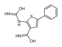 2-(carbamoylamino)-5-phenylthiophene-3-carboxamide 354811-10-2