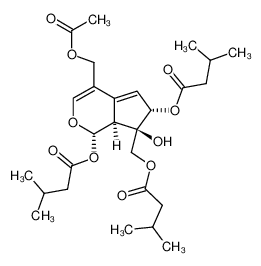 18296-48-5 structure, C27H40O10