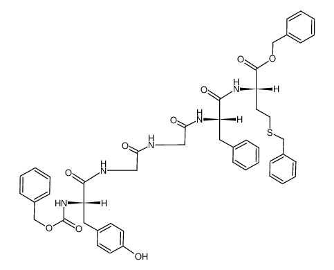 97512-82-8 Z-Tyr-Gly-Gly-Phe-Hcy(Bzl)-OBzl