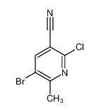 5-bromo-2-chloro-6-methylpyridine-3-carbonitrile 84703-18-4