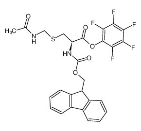 N-芴甲氧羰基-S-乙酰胺基甲基-L-半胱氨酸五氟苯酯