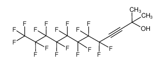 84201-71-8 5,5,6,6,7,7,8,8,9,9,10,10,11,11,12,12,12-heptadecafluoro-2-methyldodec-3-yn-2-ol