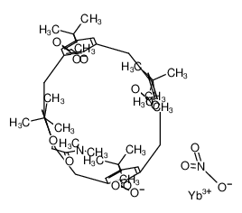 361459-86-1 structure, C56H72N3O13Yb