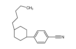 4-(4-pentylphenyl)cyclohexane-1-carbonitrile 86871-36-5