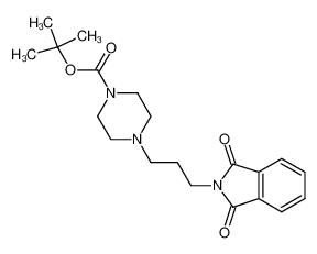 857266-28-5 tert-butyl 4-[3-(1,3-dioxo-1,3-dihydro-2H-isoindol-2-yl)propyl]piperazine-1-carboxylate