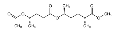 103712-16-9 methyl [2R,5S(S)]-5-[(4-acetoxy-1-oxopentyl)oxy]-2-methylhexanoate