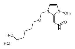 117941-46-5 structure, C12H23ClN3O2+