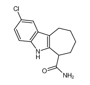 2-氯-5,6,7,8,9,10-六氢环庚并[B]吲哚-6-羧酰胺