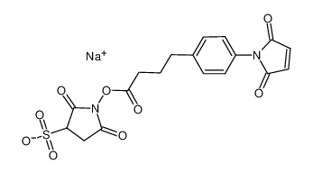 92921-26-1 structure, C18H15N2NaO9S