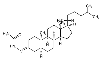 65246-86-8 semicarbazone of 5α-cholestan-3-one