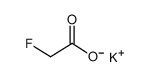 23745-86-0 structure, C2H2FKO2