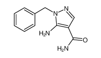 5-amino-1-benzylpyrazole-4-carboxamide