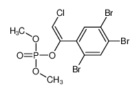 37913-83-0 structure, C10H9Br3ClO4P