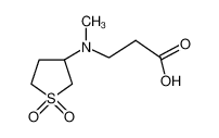 3-[(1,1-dioxothiolan-3-yl)-methylamino]propanoic acid 893729-47-0