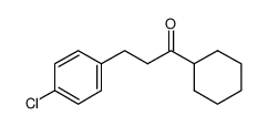3-(4-chlorophenyl)-1-cyclohexylpropan-1-one 898788-61-9