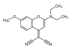 79966-49-7 (2-(diethylamino)-7-methoxy-4H-chromen-4-ylidene)malononitrile