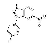 3-(4-氟苯基)-5-硝基-1H-吲唑