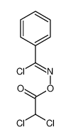 105755-38-2 [[chloro(phenyl)methylidene]amino] 2,2-dichloroacetate