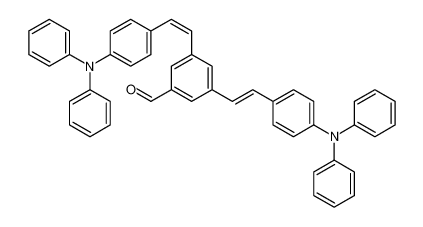 666748-06-7 3,5-bis[2-[4-(N-phenylanilino)phenyl]ethenyl]benzaldehyde