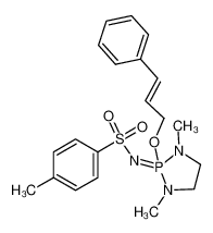699023-43-3 spectrum, (E)-N-[1,3-dimethyl-2-(3-phenyl-allyloxy)-2λ5-[1,3,2]diazaphospholidin-2-ylidene]-4-methyl-benzenesulfonamide