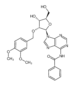 105014-97-9 N-(9-((2R,3R,4R,5R)-3-((3,4-dimethoxybenzyl)oxy)-4-hydroxy-5-(hydroxymethyl)tetrahydrofuran-2-yl)-9H-purin-6-yl)benzamide