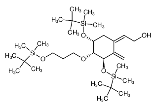 (Z)-2-[(3R,4R,5R)-3,5-bis(tert-butyldimethylsilyloxy)-4-(3-tert-butyldimethylsilyloxypropoxy)-2-methylenecyclohexylidene]ethanol 200636-42-6