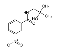 N-(2-hydroxy-2-methylpropyl)-3-nitrobenzamide 6332-97-4