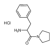 2-Amino-3-phenyl-1-(1-pyrrolidinyl)-1-propanone hydrochloride 1236258-19-7