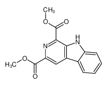 dimethyl 9H-pyrido[3,4-b]indole-1,3-dicarboxylate 123771-44-8