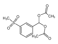 92958-73-1 spectrum, m-Methylsulfon-benzylidendiacetat