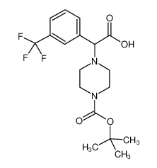 885274-26-0 structure, C18H23F3N2O4