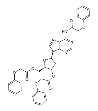 110522-79-7 spectrum, (2R,3S,5R)-5-(6-(2-phenoxyacetamido)-9H-purin-9-yl)-2-((2-phenoxyacetoxy)methyl)tetrahydrofuran-3-yl 2-phenoxyacetate